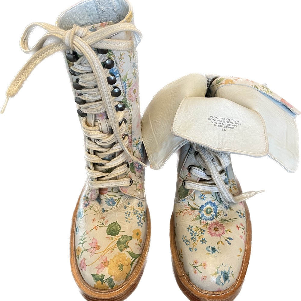 Free People Santa Fe Boots, Leather, Size 37